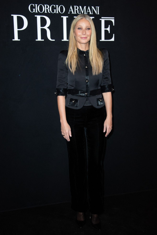 Gwyneth Paltrow at Giorgio Armani Prive Haute Couture Show, January 2024 1