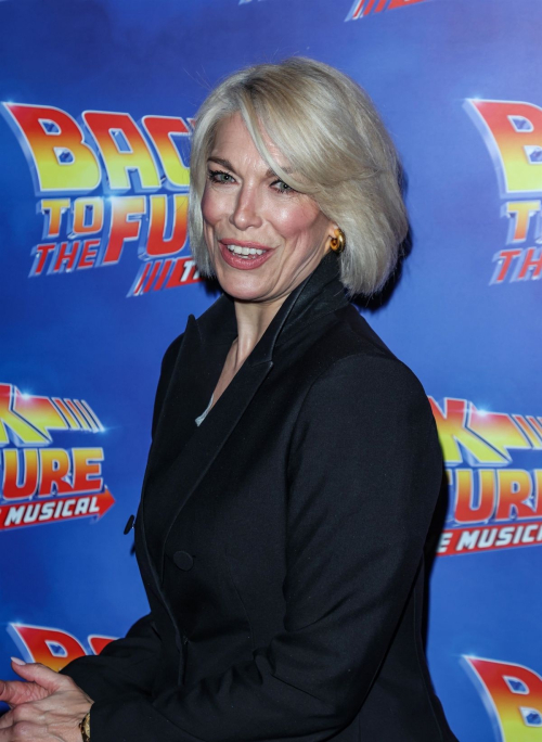 Hannah Waddingham at 1000th Performance of Back To The Future Musical, London, January 2024 5