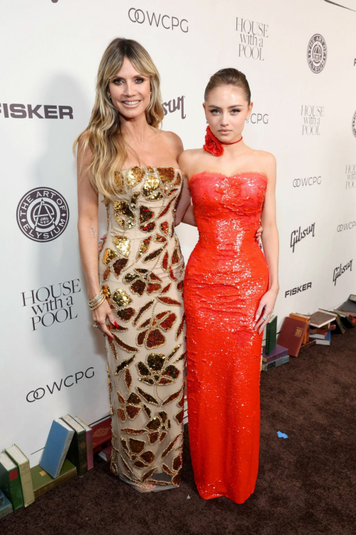 Heidi and Leni Klum at Art of Elysium’s Heaven Gala, January 2024 1