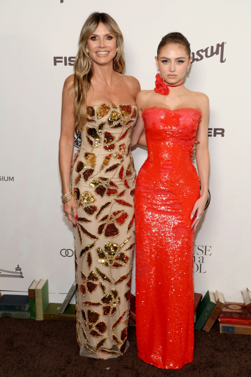 Heidi and Leni Klum at Art of Elysium’s Heaven Gala, January 2024 3