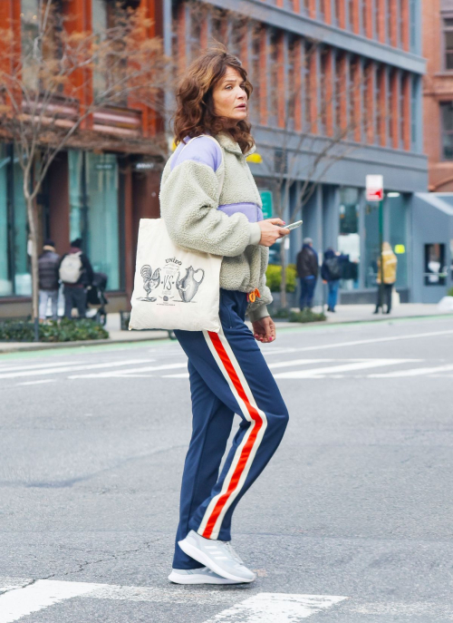 Helena Christensen Out and About in New York, January 2024