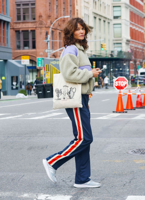 Helena Christensen Out and About in New York, January 2024 1