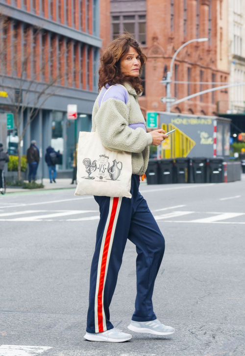 Helena Christensen Out and About in New York, January 2024 3