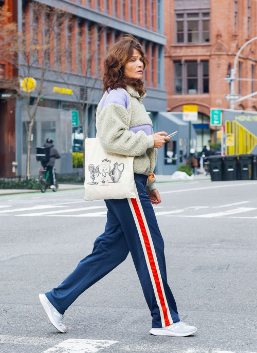 Helena Christensen Out and About in New York, January 2024 4