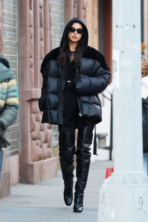 Irina Shayk Out and About in West Village in New York, January 2024 1