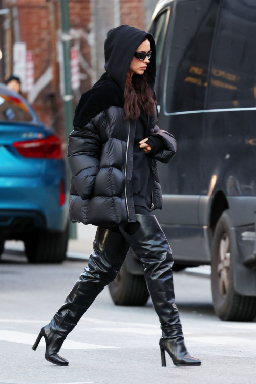 Irina Shayk Out and About in West Village in New York, January 2024 2