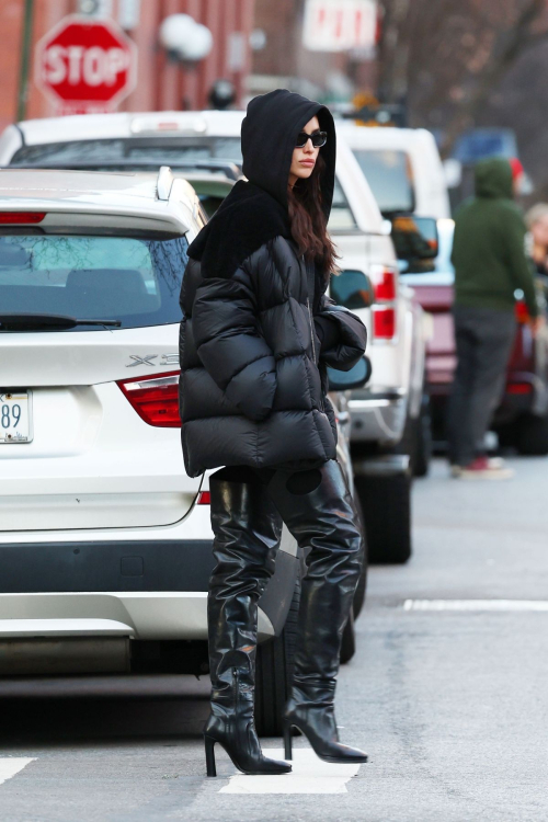 Irina Shayk Out and About in West Village in New York, January 2024 3