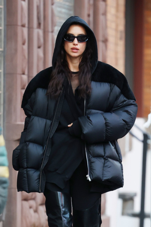 Irina Shayk Out and About in West Village in New York, January 2024 5