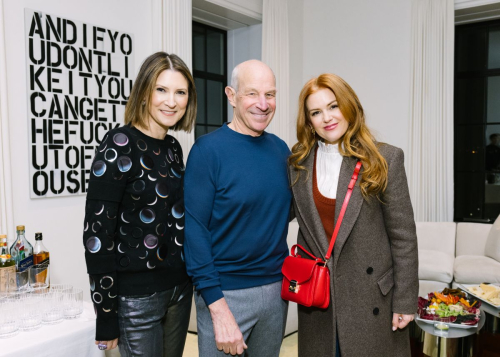 Isla Fisher at Chip Conley Book Party in New York, January 2024 4