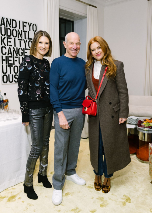 Isla Fisher at Chip Conley Book Party in New York, January 2024 6