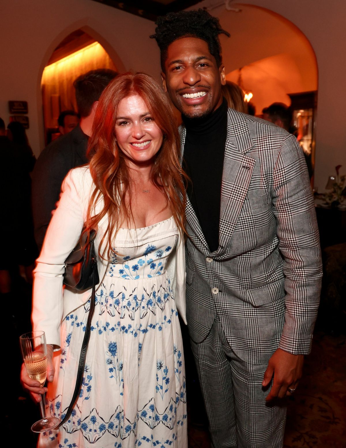 Isla Fisher at Golden Eve Party, January 2024