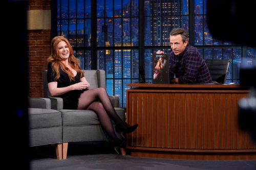 Isla Fisher at Late Night with Seth Meyers, January 2024 3