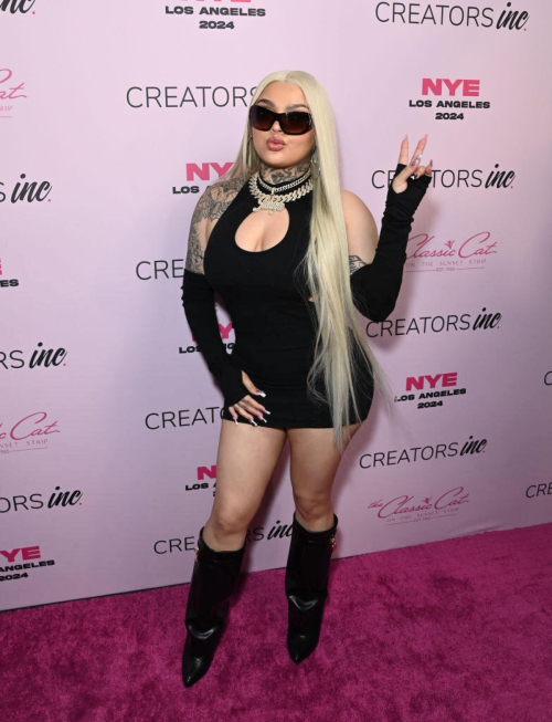 Jaidyn Alexis at Creators Inc NYE in Los Angeles, December 2023 3