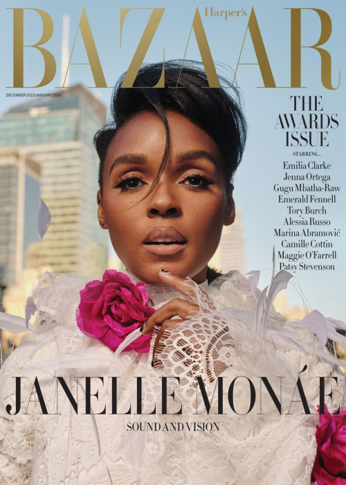 Janelle Monae for Harper’s Bazaar Magazine, December 2023/January 2024