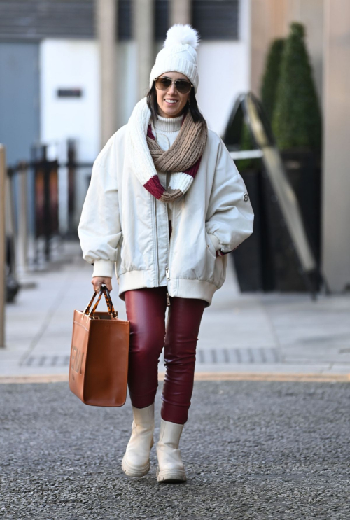 Janette Manrara Leaves Hotel in Birmingham, January 2024 1