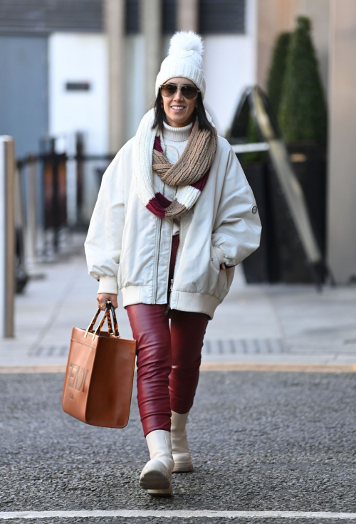 Janette Manrara Leaves Hotel in Birmingham, January 2024 2