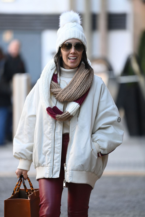 Janette Manrara Leaves Hotel in Birmingham, January 2024 4