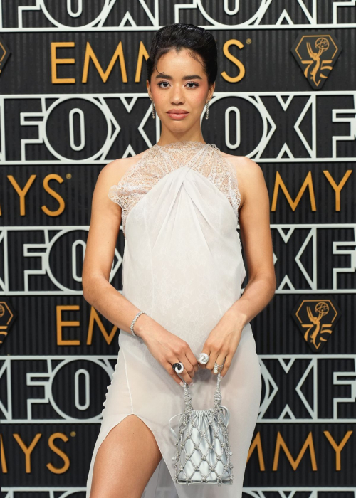 Jasmin Savoy Brown at 75th Primetime Emmy Awards in Los Angeles, January 2024