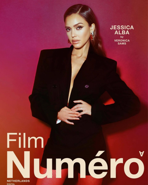 Jessica Alba for Numero Netherlands, January 2024