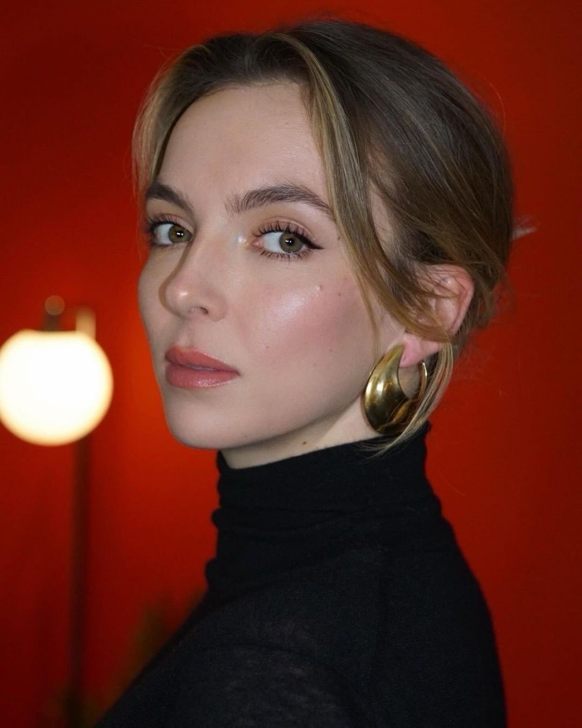 Jodie Comer at BBC One Show Portrait, January 2024