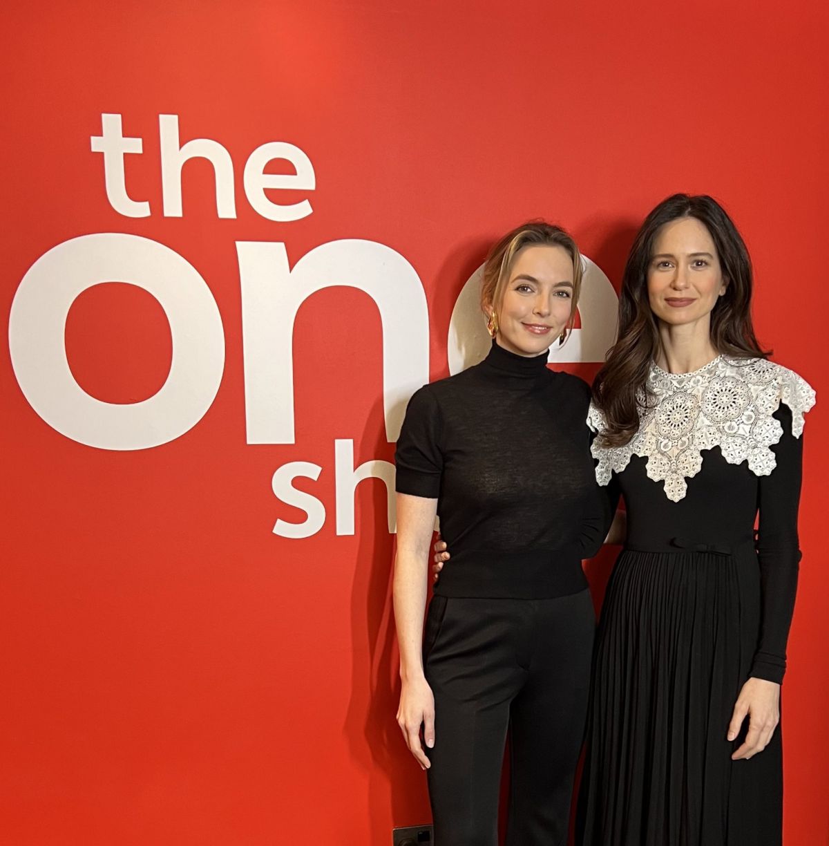 Jodie Comer at The One Show in London, January 2024