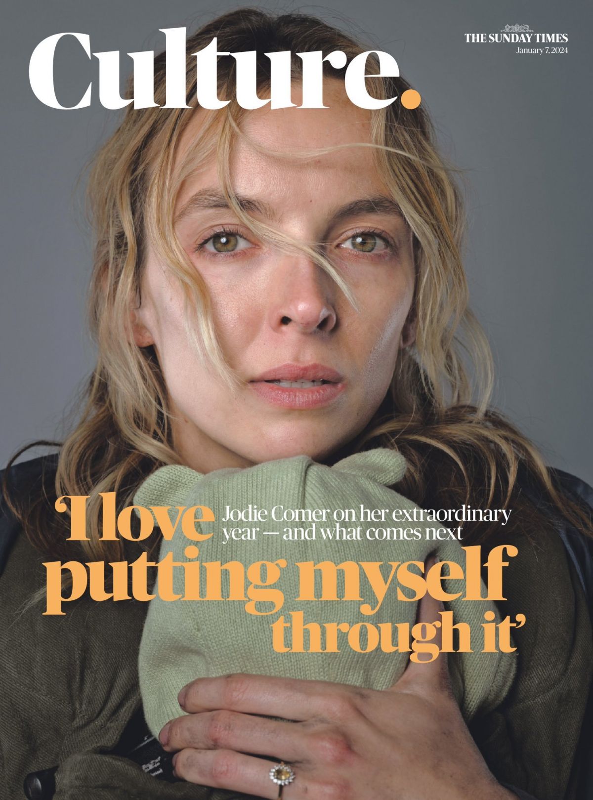 Jodie Comer in Culture Magazine, January 2024