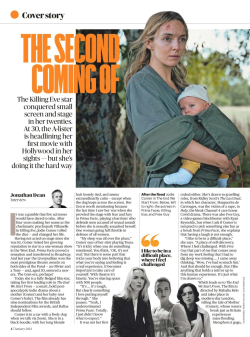 Jodie Comer in Culture Magazine, January 2024 1