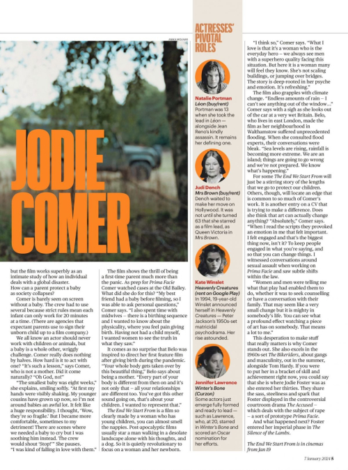 Jodie Comer in Culture Magazine, January 2024 2