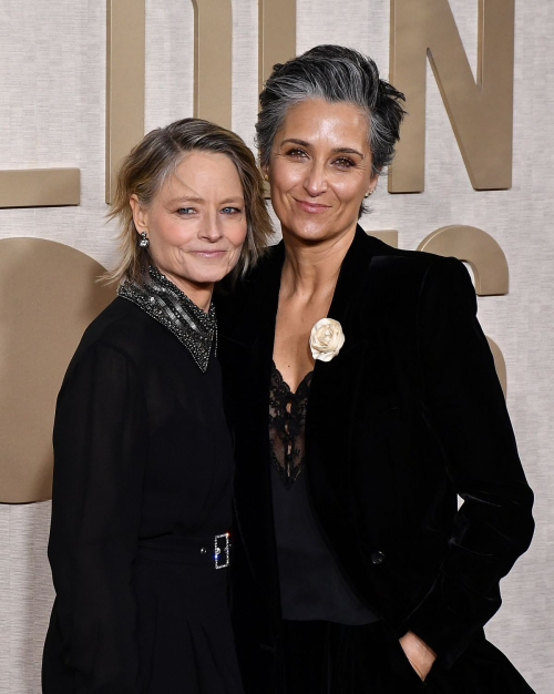 Jodie Foster and Alexandra Hedison at 81st Annual Golden Globe Awards, January 2024 1