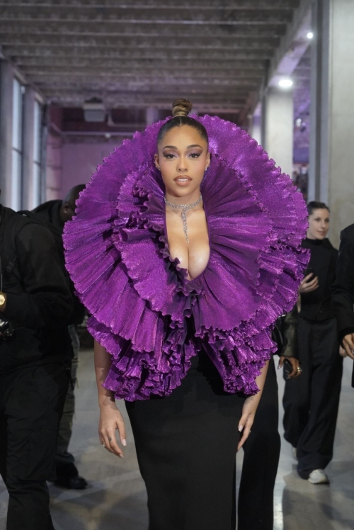 Jordyn Woods Arrives at Robert Wun Fashion Show in Paris, January 2024 2