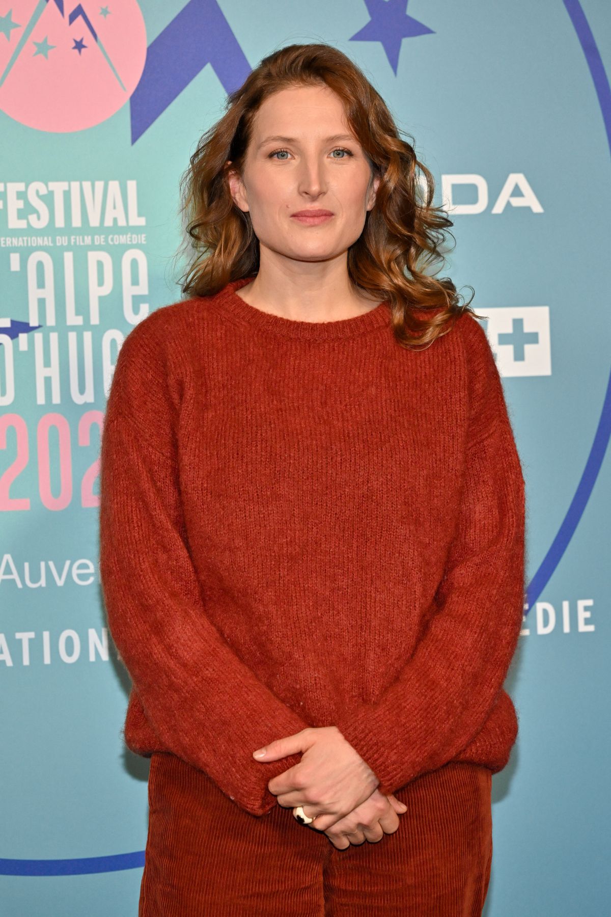 Julia Piaton at Heureux Gagnants Screening, January 2024