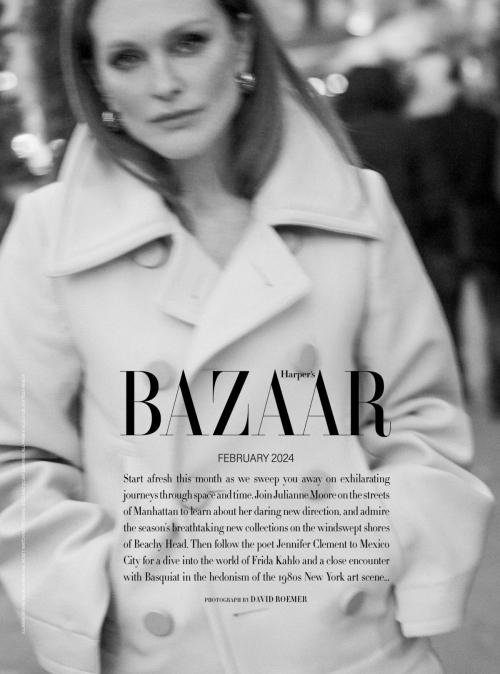 Julianne Moore in Harper’s Bazaar UK, February 2024 12