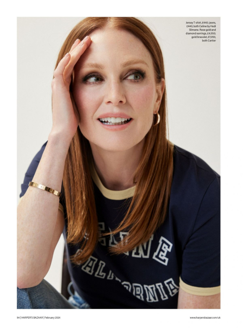 Julianne Moore in Harper’s Bazaar UK, February 2024 4