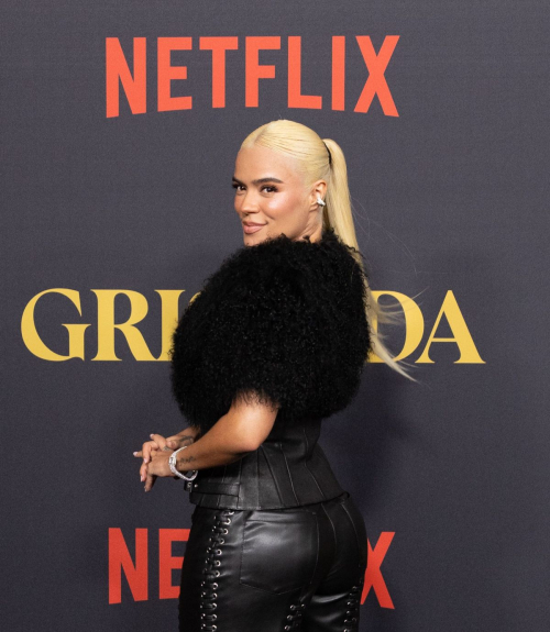 Karol G at Griselda Premiere in Miami Beach, January 2024 5