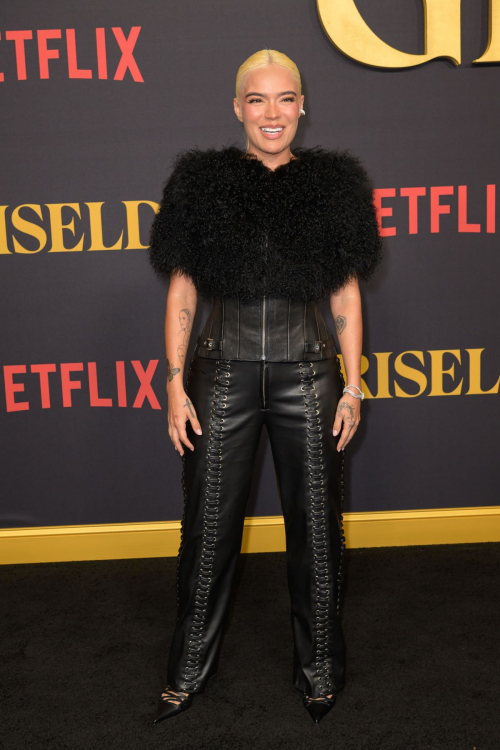 Karol G at Griselda Premiere in Miami Beach, January 2024 6