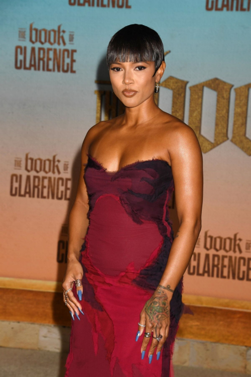 Karrueche Tran at The Book of Clarence Premiere in Los Angeles, January 2024 2