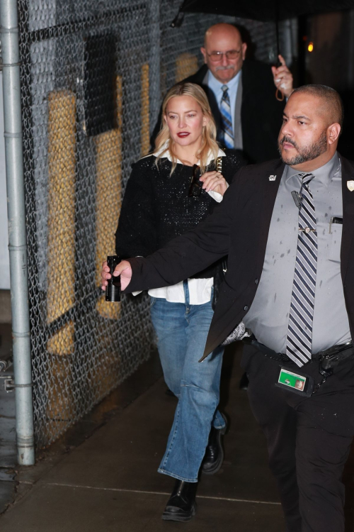 Kate Hudson Leaves Jimmy Kimmel Live in Los Angeles, January 2024 6