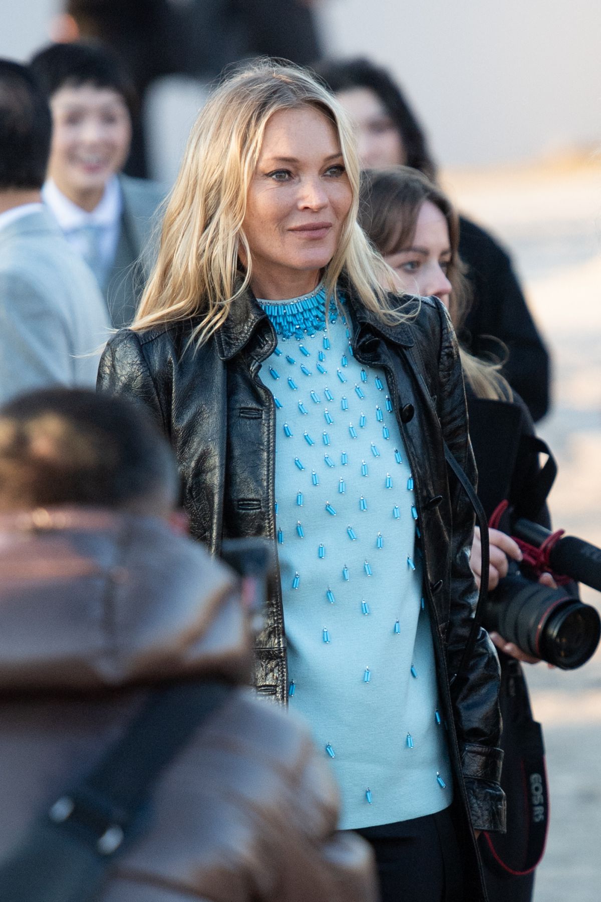 Kate Moss at Dior Homme Menswear Fall/Winter Show, January 2024