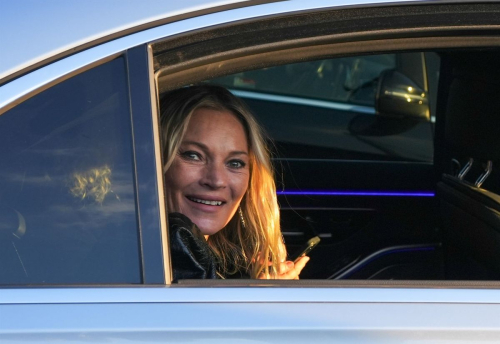 Kate Moss Leaves Dior Fashion Show at Paris Fashion Week, January 2024 6