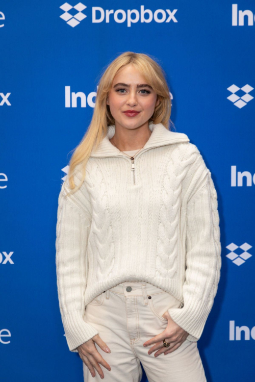 Kathryn Newton at IndieWire Sundance Studio, January 2024