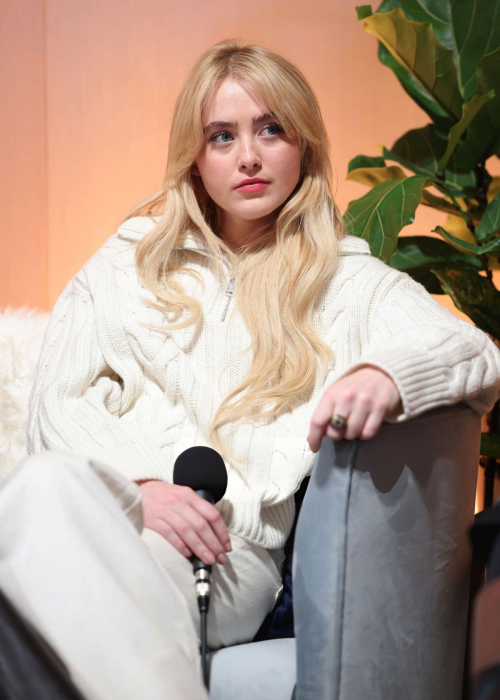 Kathryn Newton at Variety Sundance Studio, January 2024