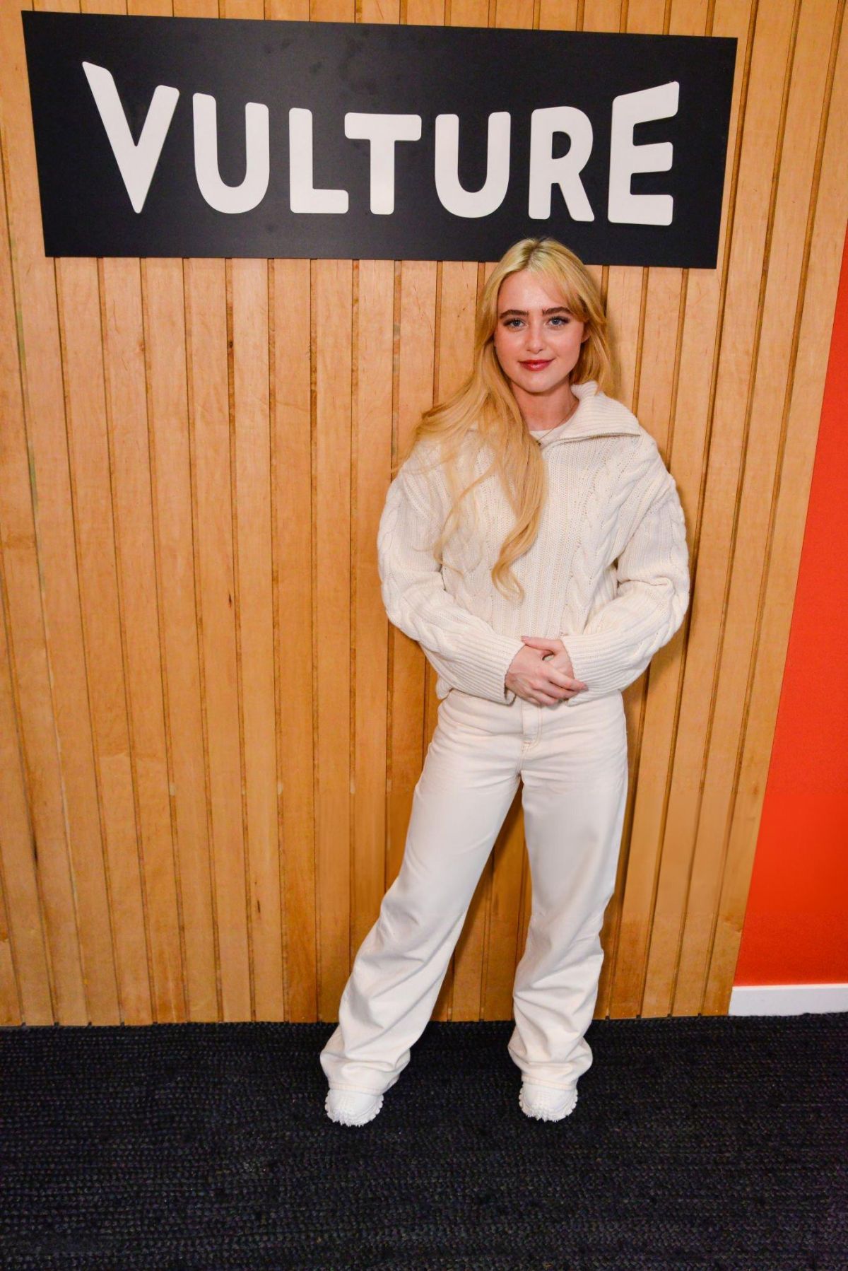 Kathryn Newton at Vulture Spot at Sundance Film Festival, January 2024