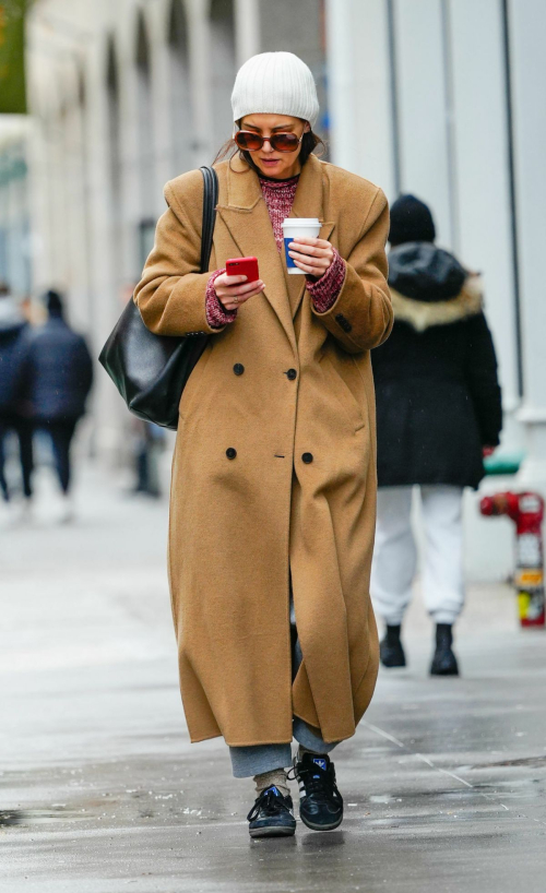 Katie Holmes Out in New York, January 2024