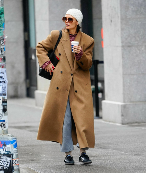 Katie Holmes Out in New York, January 2024 5