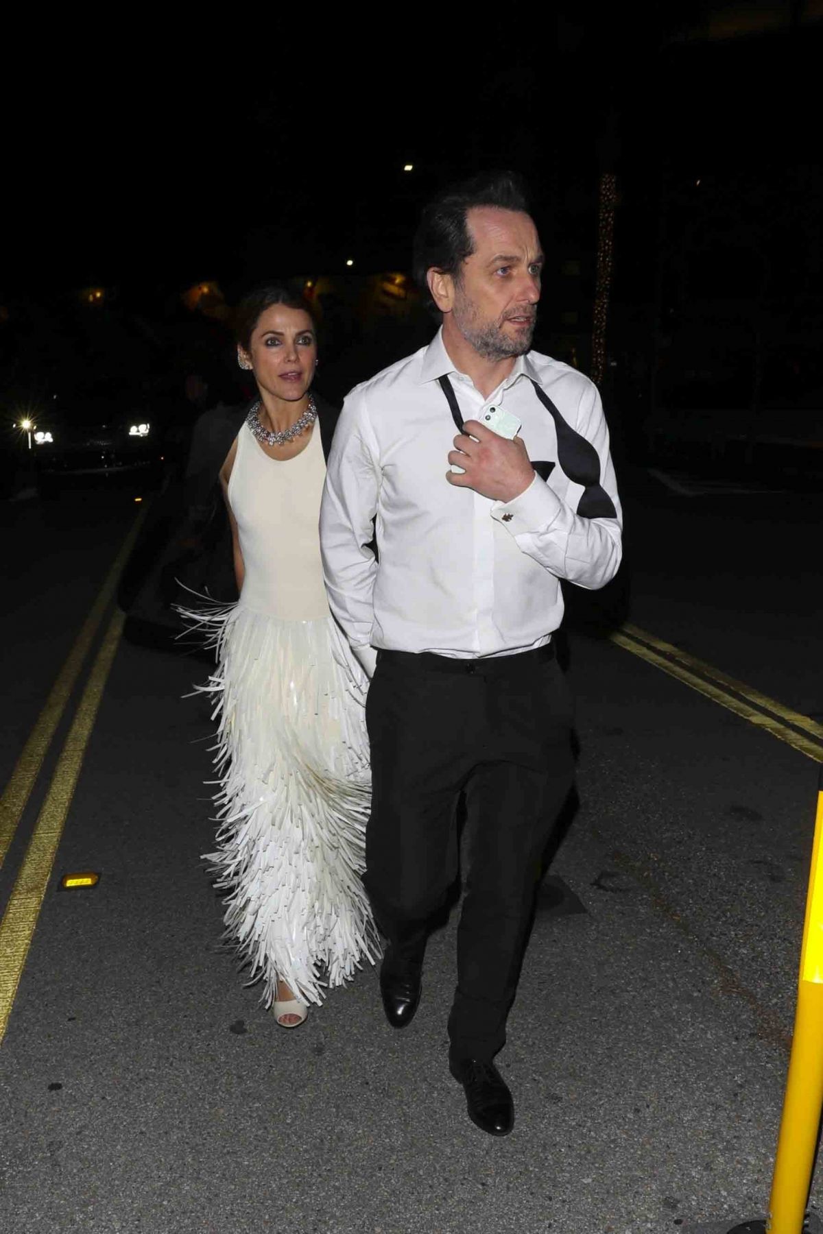 Keri Russell Leaves Golden Globes Afterparty in Beverly Hills, January 2024