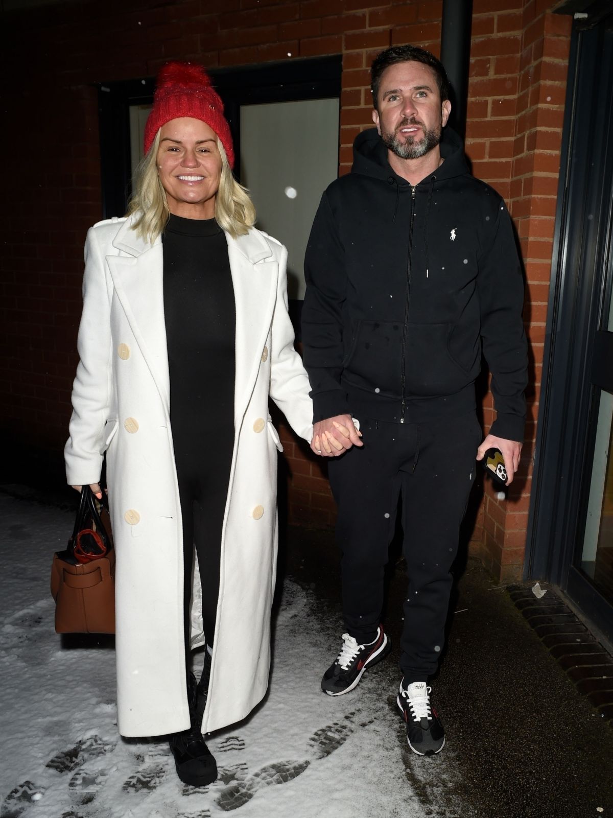 Kerry Katona and Ryan Mahoney Head to Pall Mall Medical in Merseyside, January 2024