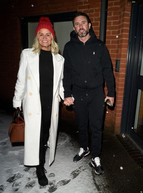 Kerry Katona and Ryan Mahoney Head to Pall Mall Medical in Merseyside, January 2024 3