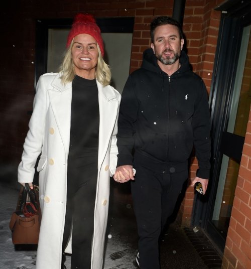 Kerry Katona and Ryan Mahoney Head to Pall Mall Medical in Merseyside, January 2024 4