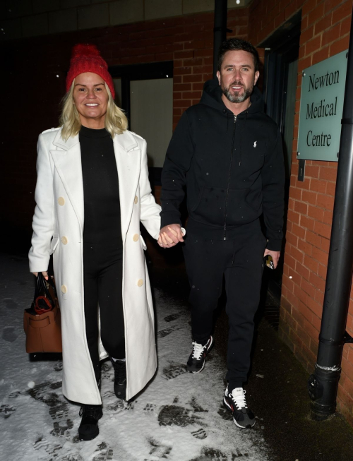 Kerry Katona and Ryan Mahoney Head to Pall Mall Medical in Merseyside, January 2024 5