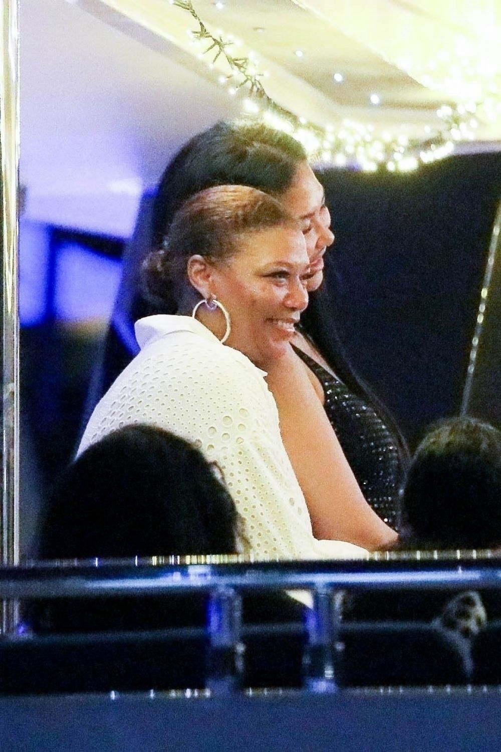 Kimora Lee Simmons and Queen Latifah at NYE Party on Yacht in St. Barts, December 2023